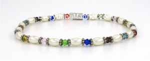 beaded anklet