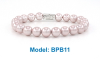 pearl charm bracelet