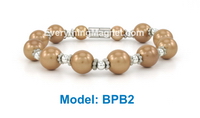 pearl charm bracelet