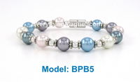 pearl charm bracelet