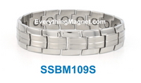 mens stainless steel link bracelet