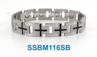 mens stainless steel link bracelet