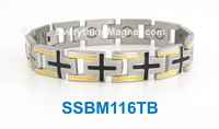 mens stainless steel link bracelet