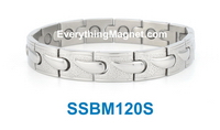 mens stainless steel link bracelet