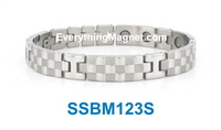 mens stainless steel link bracelet