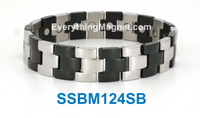 mens stainless steel link bracelet