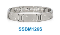 mens stainless steel link bracelet