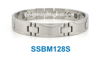 mens stainless steel link bracelet