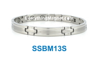 mens stainless steel link bracelet