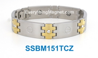 mens stainless steel link bracelet