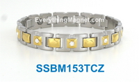 mens stainless steel link bracelet