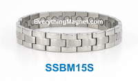 mens stainless steel link bracelet