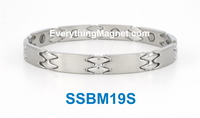 mens stainless steel link bracelet