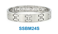 mens stainless steel link bracelet