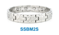 mens stainless steel link bracelet