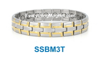 mens stainless steel link bracelet