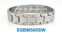 mens stainless steel link bracelet