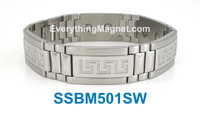 mens stainless steel link bracelet