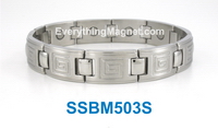 mens stainless steel link bracelet