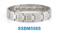 mens stainless steel link bracelet