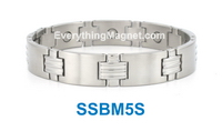 mens stainless steel link bracelet