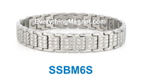 mens stainless steel link bracelet