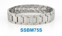 mens stainless steel link bracelet