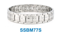 mens stainless steel link bracelet