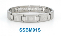 mens stainless steel link bracelet