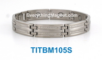 mens titanium bracelet