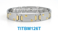 mens titanium bracelet