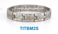 mens titanium bracelet