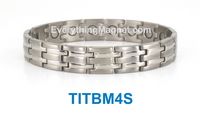 mens titanium bracelet