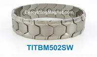 mens titanium bracelet