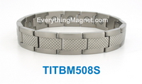 mens titanium bracelet