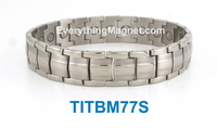 mens titanium bracelet