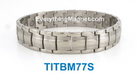 mens titanium bracelet